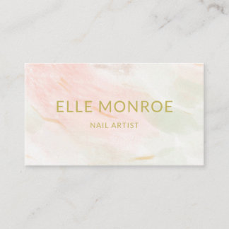 Elegant Nail Artist Business & eAppointment Card