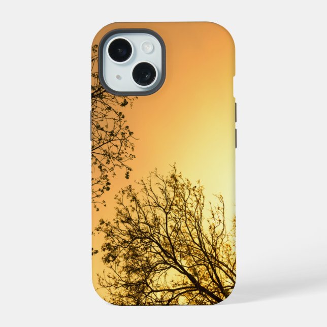 Elegant Natural Beauty iPhone 15 Case (Back)
