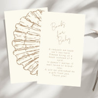 Elegant Natural Clam Shell Books For Baby Shower
