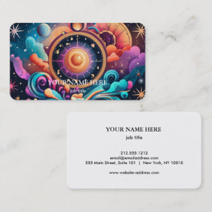 Elegant Nautical Compass Business Card