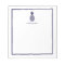 Elegant Navy and White Pineapple with Border