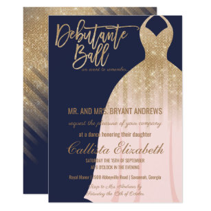 Debutante Ball Invitation Wording 5