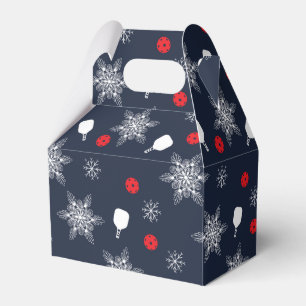 Elegant navy blue 💙 pickleball Christmas Favour Box