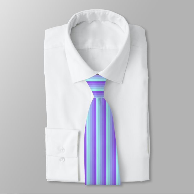 Elegant Neck Tie Collection: Custom Graphic Design (Tied)