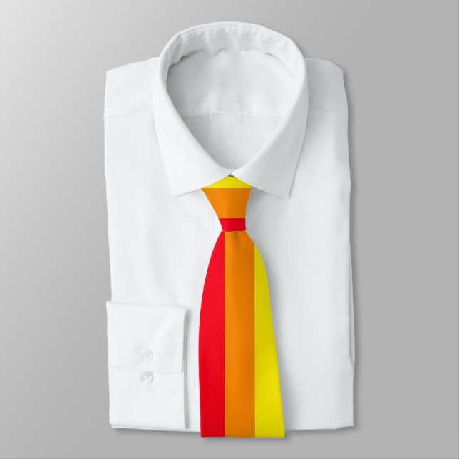Elegant Neck Tie Collection: Custom Graphic Design (Tied)
