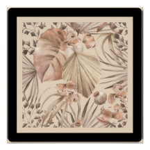Elegant Neutral Botanical Art Print