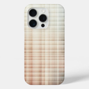 Elegant Neutral Gradient Micro-Grid Phone Case 