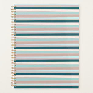 Elegant Neutral Lines Planner