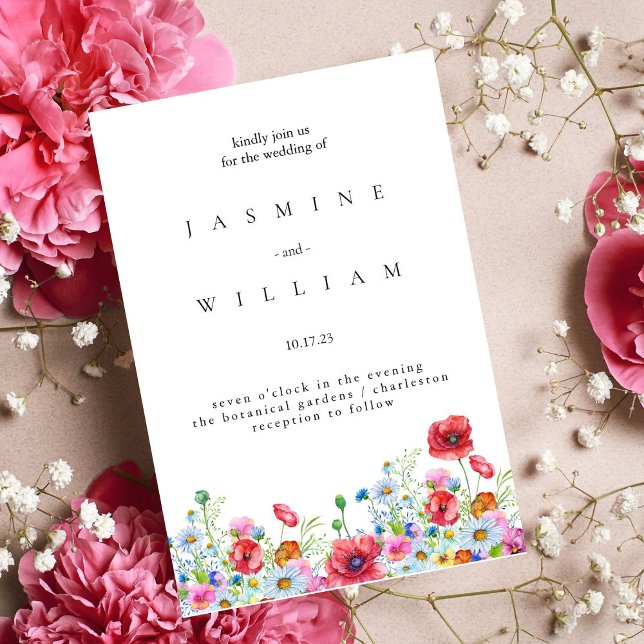 Elegant Neutral Watercolor Floral Wedding  (Creator Uploaded)