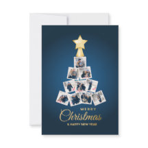 Elegant New Year & Christmas Tree 10 Family Photo