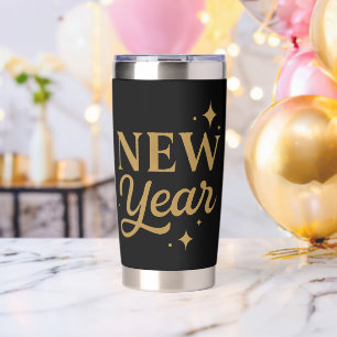 Elegant New Year Insulated Tumbler