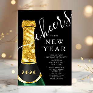 Elegant New Year's Eve Party Invitation