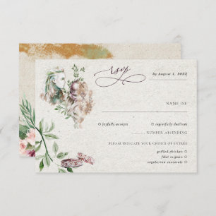Elegant Norse Viking Wedding RSVP