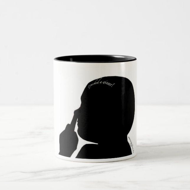 Elegant Nosepicker Coffee Mug (Center)