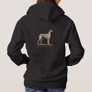 Elegant, Not Friendly Sloughi Hoodie