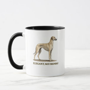 Elegant, Not Friendly Sloughi Mug
