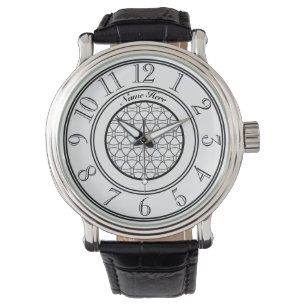Elegant Numbers Dial Custom Men's Design Watch
