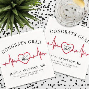 Elegant Nursing Doctor Medical Napkin