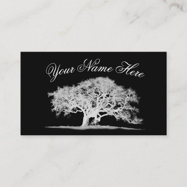 ELEGANT OAK BUSINESS CARD (Front)