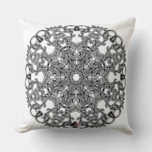 Elegant Octa Glyph Cushion