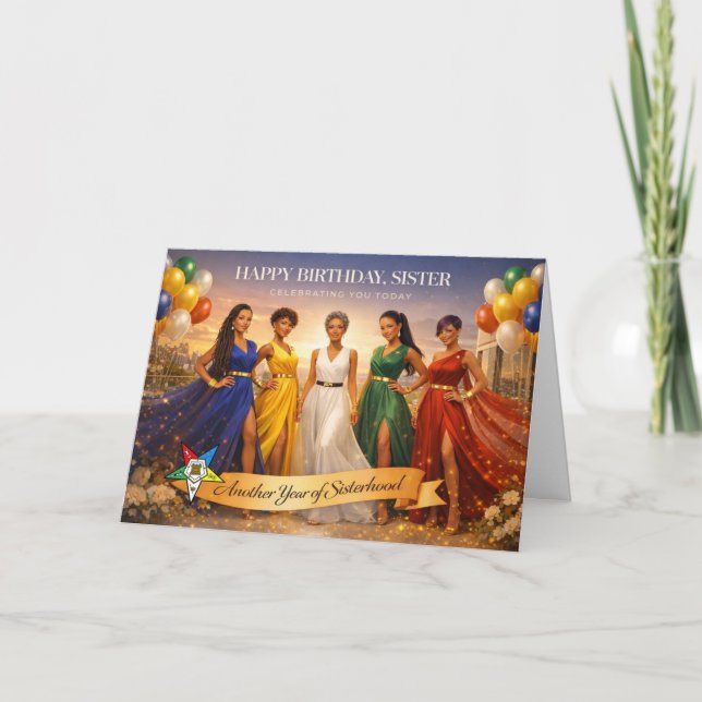 Elegant OES Birthday Card 2 (Front)