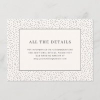 Elegant Off-White Polka Dots