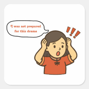 Elegant Office Humour Sticker   deadline mode