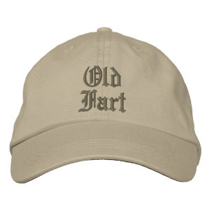 Elegant Old Fart Adjustable Cap