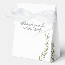 Elegant Olive Branch Bridal Shower Tent