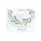 Elegant Olive Sprig Bridal Shower Recipe Card