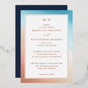 Elegant Ombre Gradient Invitations