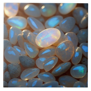 Elegant opal Ceramic Tile