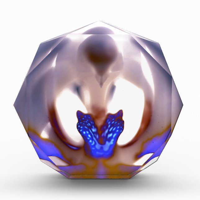 Elegant Orchid Design Photo Block (Front)
