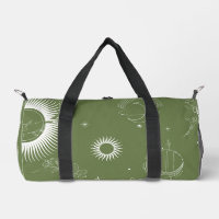 Elegant Organic Green Shape Art for Gifts