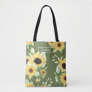 Elegant Organic Green Shape Art for Gifts Tote Bag
