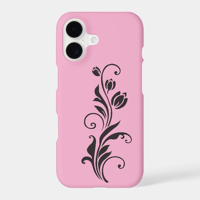 Elegant Ornamental Floral Flower Art (Back)