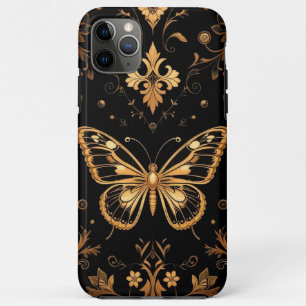 Elegant Ornate Golden Butterfly iPhone 11 Pro Max Case