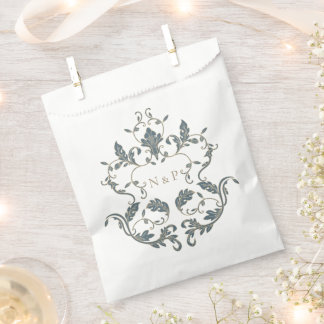Elegant Ornate Wedding Favor Bag