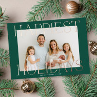 Elegant Oversized Type Photo Frame Rose Gold