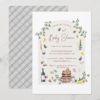 Elegant Oysters & Wine | Baby Shower
