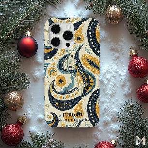 Elegant Paisley Fusion – Artistic Global Style iPhone 15 Pro Max Case