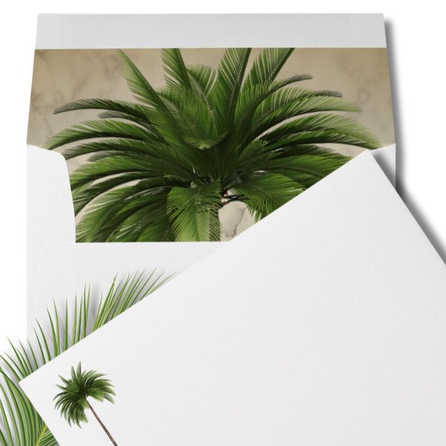 Elegant Palm Tree  Envelope (Creator Uploaded)