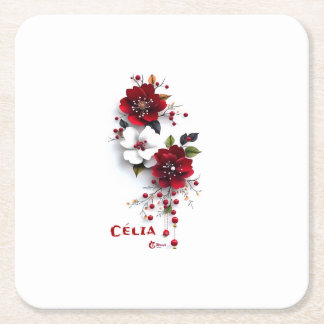 Elegant Paper Coaster – Stylish Decorative Drink C