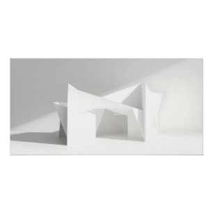 Elegant Paper Geometry Poster