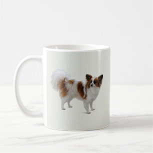 Elegant Papillon Dog Coffee Mug