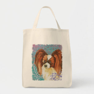 Elegant Papillon Tote Bag
