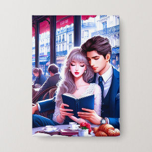 Elegant Parisian Cafe Date: A Romantic Escape