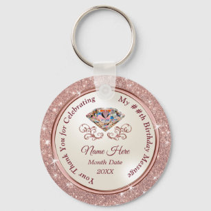 Elegant Party Favours for Adults, Birthday, Weddin Key Ring