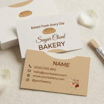 Elegant Pastel Bakery Sugar Cloud Bakery