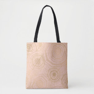 Elegant pastel colour with spider web seamless pat tote bag